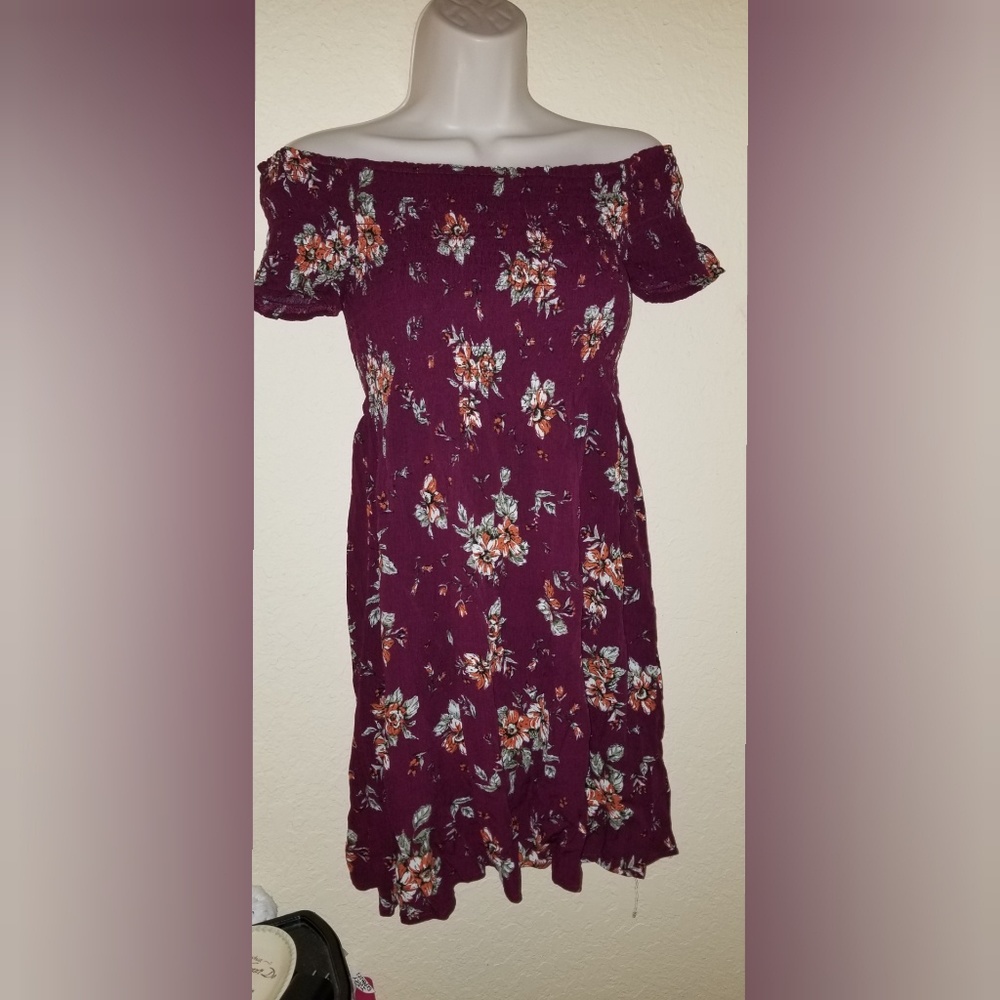 Ambiance Off the Shoulder Floral Dress